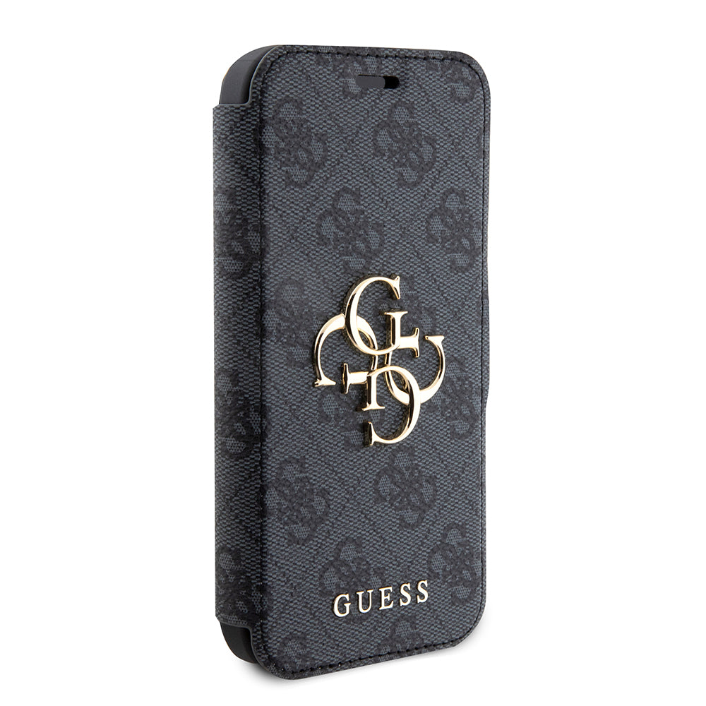 Θήκη για Apple iPhone 15 Pro, Guess, 4G Book, Γκρι