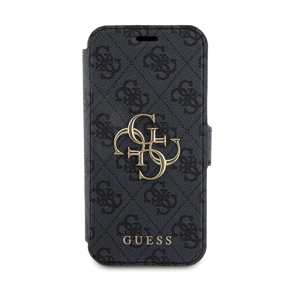 Θήκη για Apple iPhone 15 Pro, Guess, 4G Book, Γκρι
