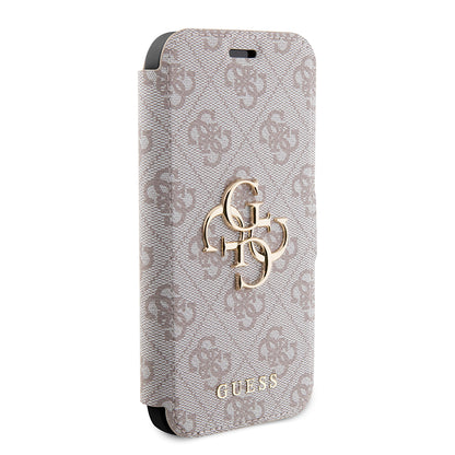 Θήκη για Apple iPhone 15 Pro, Guess, 4G Book, Ροζ