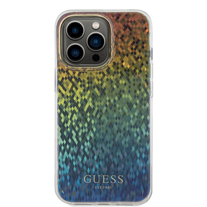 Θήκη για Apple iPhone 15 Pro, Guess, IML Faceted Mirror Disco Iridescent, Πολύχρωμη
