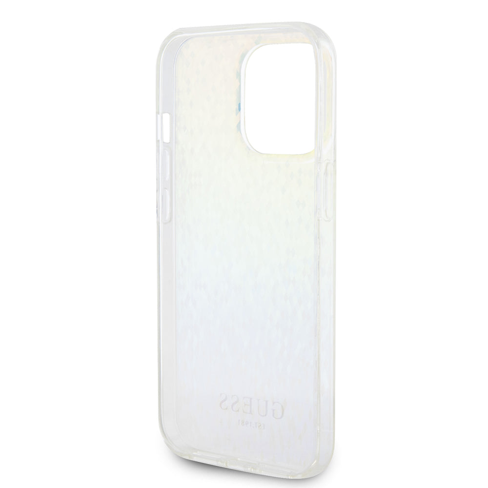 Θήκη για Apple iPhone 15 Pro, Guess, IML Faceted Mirror Disco Iridescent, Πολύχρωμη