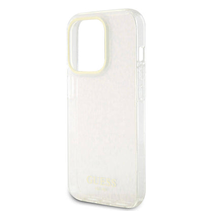Θήκη για Apple iPhone 15 Pro, Guess, IML Faceted Mirror Disco Iridescent, Ροζ
