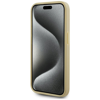 Θήκη για Apple iPhone 15 Pro, Karl Lagerfeld, Metal Signature, Χρυσή