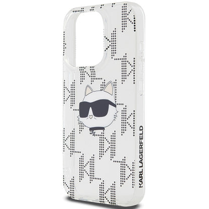 Θήκη για Apple iPhone 15 Pro Max, Karl Lagerfeld, IML Electroplated Choupette Head, Διάφανη