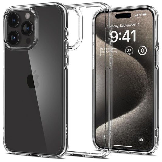Θήκη για Apple iPhone 15 Pro Max, Spigen, Ultra Hybrid, Διάφανη