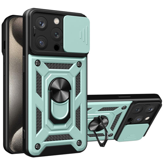 Θήκη για Apple iPhone 15 Pro Max, Techsuit, CamShield, Πράσινο