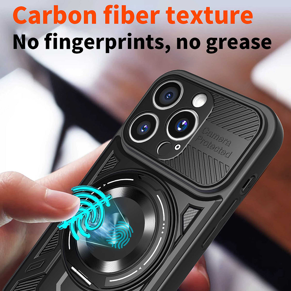 Θήκη για Apple iPhone 15 Pro Max, Techsuit, RuggedCam, Μαύρο