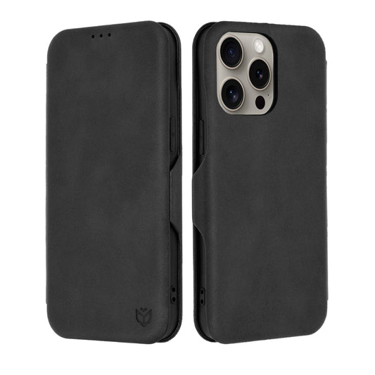Θήκη για Apple iPhone 15 Pro Max, Techsuit, Safe Wallet Plus, Μαύρο
