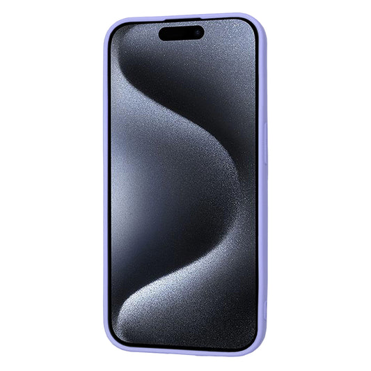 Θήκη για Apple iPhone 15 Pro, Techsuit, SoftFlex, Ανοιχτό Μωβ