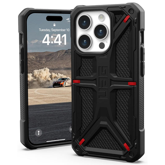 Θήκη για Apple iPhone 15 Pro, Urban Armor Gear, Monarch Kevlar, Μαύρη