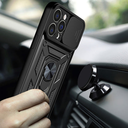 Θήκη για Apple iPhone 15, Techsuit, CamShield, Μαύρο