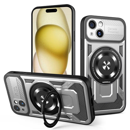 Θήκη για Apple iPhone 15, Techsuit, RuggedCam, Γκρι