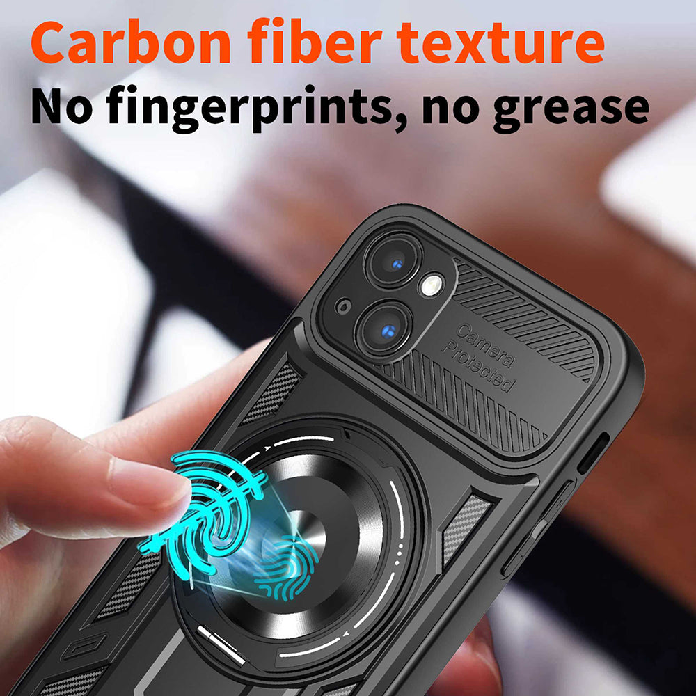 Θήκη για Apple iPhone 15, Techsuit, RuggedCam, Γκρι