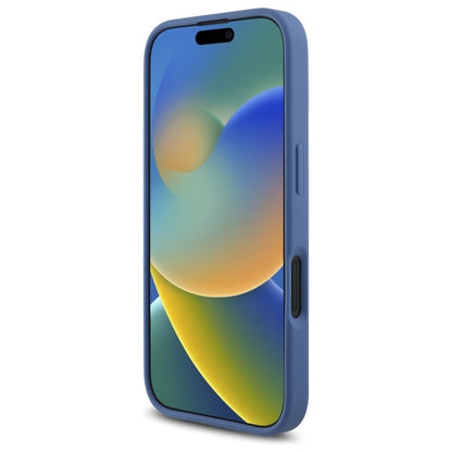 Θήκη για Apple iPhone 16, Guess, 4G Big Logo, Μπλε