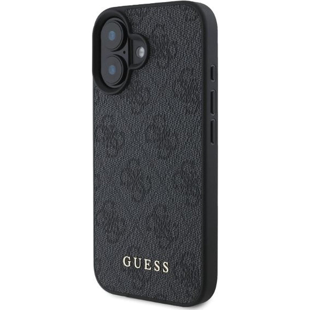 Θήκη για Apple iPhone 16, Guess, 4G Classic, Μαύρη