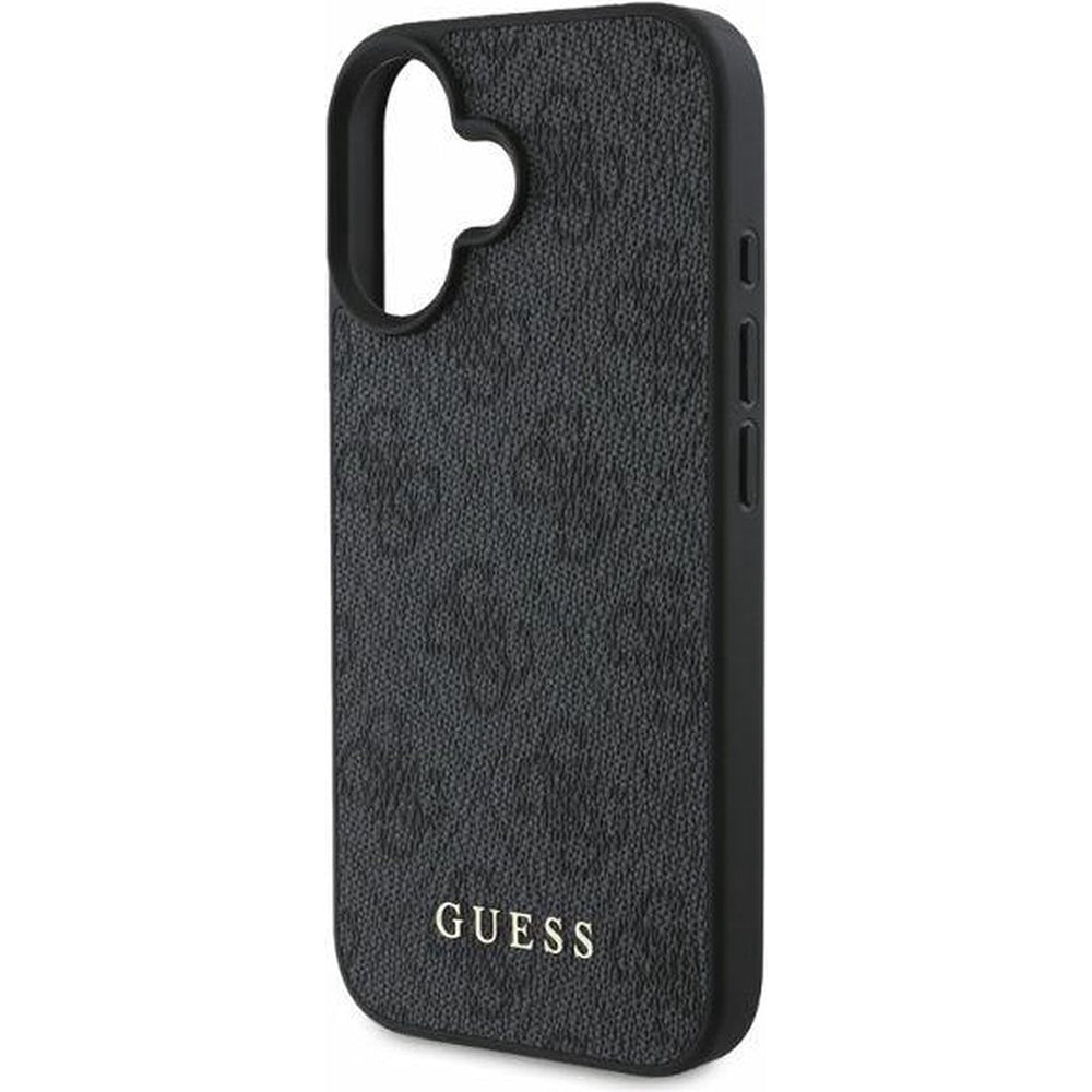 Θήκη για Apple iPhone 16, Guess, 4G Classic, Μαύρη