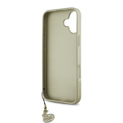 Θήκη για Apple iPhone 16 Plus, Guess, 4G Charm, Καφέ
