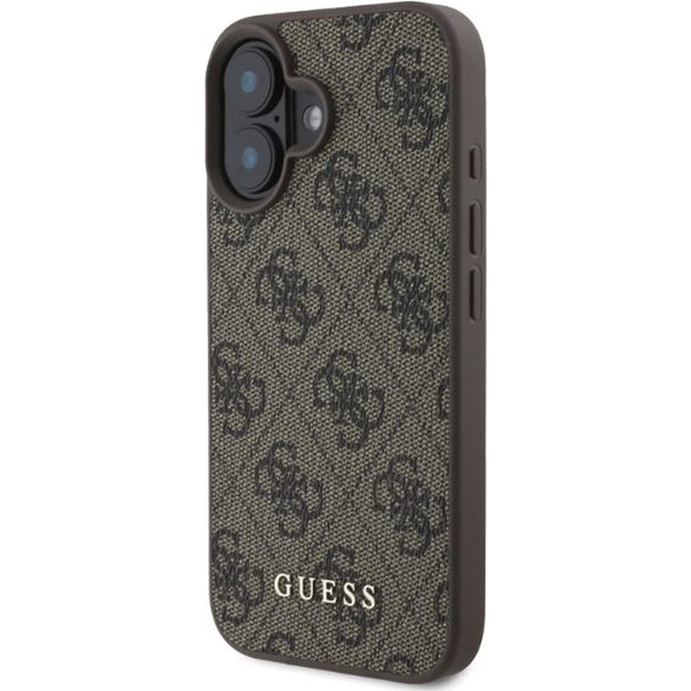 Θήκη για Apple iPhone 16 Plus, Guess, 4G Classic, Καφέ