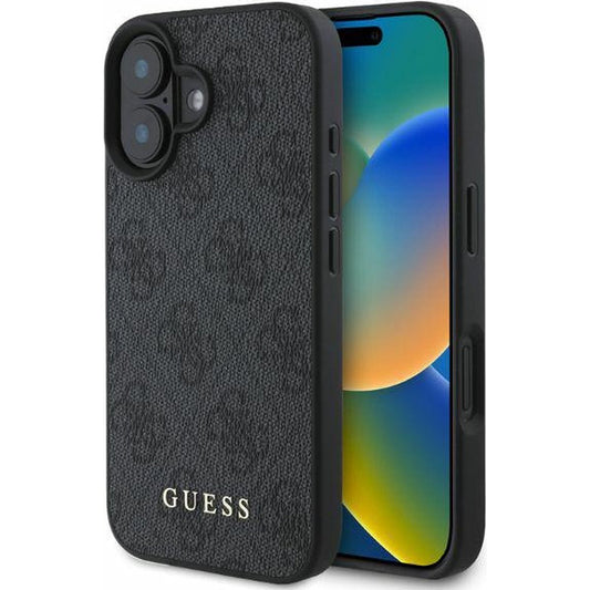 Θήκη για Apple iPhone 16 Plus, Guess, 4G Classic, Μαύρη