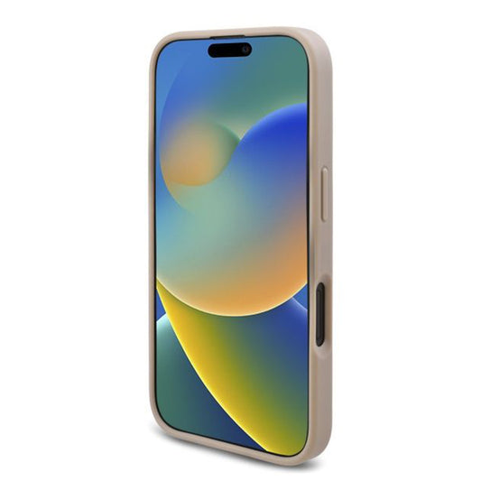 Θήκη για Apple iPhone 16 Plus, Guess, 4G Triangle Logo, Λευκή