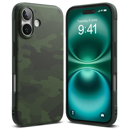 Θήκη για Apple iPhone 16 Plus, Ringke, Onyx Design, Πράσινο