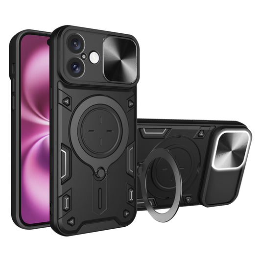 Θήκη για Apple iPhone 16 Plus, Techsuit, CamGuard Pro, Μαύρη