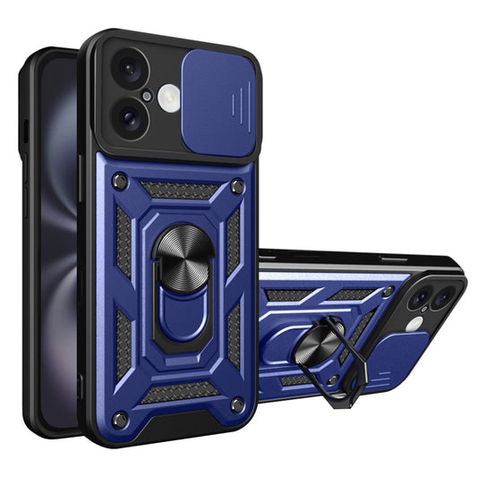 Θήκη για Apple iPhone 16 Plus, Techsuit, CamShield, Μπλε