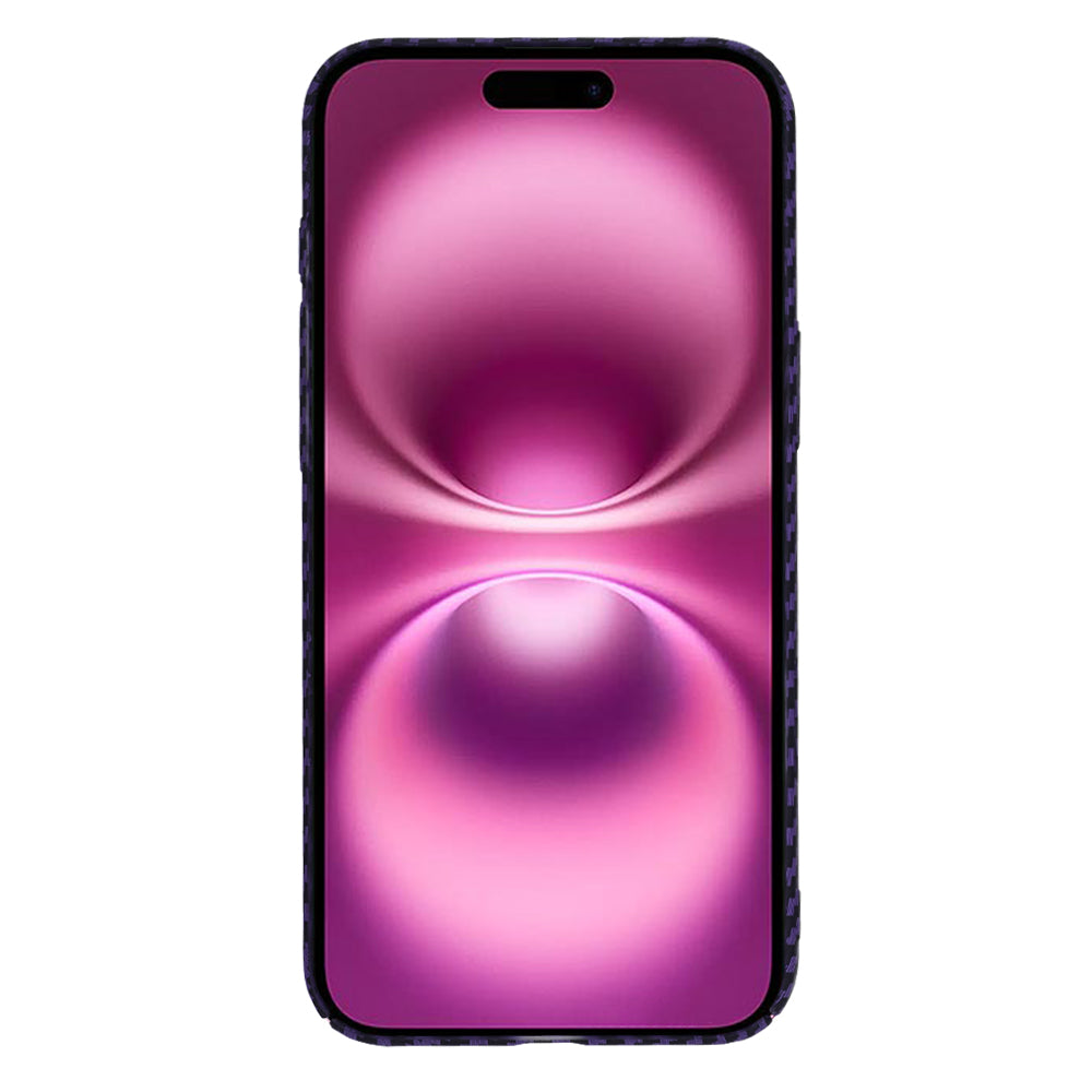 Case for Apple iPhone 16 Plus, Techsuit, Carbonite FiberShell, Purple