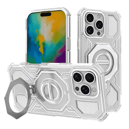 Θήκη για Apple iPhone 16 Pro Max, Techsuit, Carbon Shield Pro, Λευκό