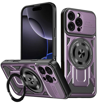Θήκη για Apple iPhone 16 Pro Max, Techsuit, RuggedCam, Μωβ