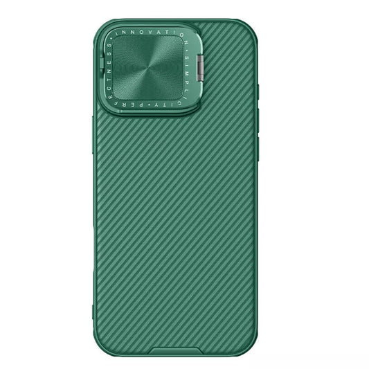 Θήκη για Apple iPhone 16 Pro, Nillkin, CamShield Prop, Πράσινο