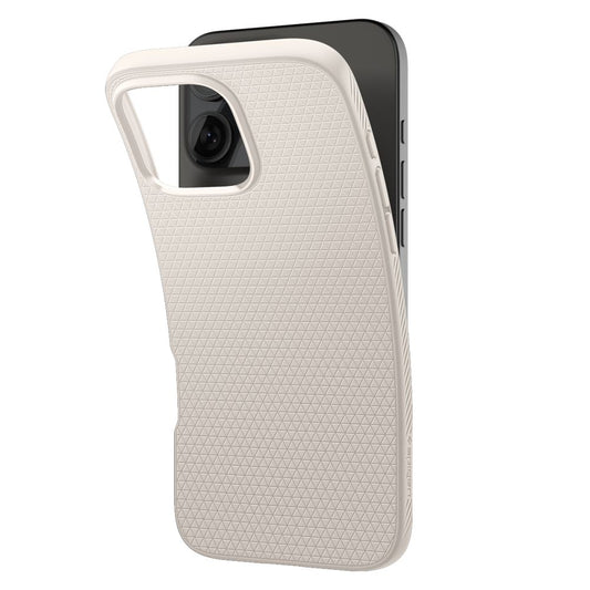Θήκη για Apple iPhone 16 Pro, Spigen, Liquid Air, Μπεζ ACS08120
