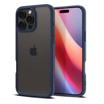 Θήκη για Apple iPhone 16 Pro, Spigen, Ultra Hybrid, Μπλε Ναυτικό ACS08126
