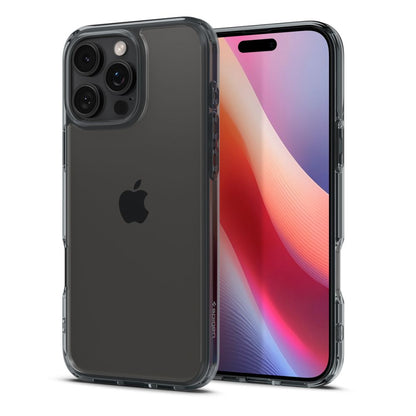Case for Apple iPhone 16 Pro, Spigen, Ultra Hybrid, Smoky ACS08123