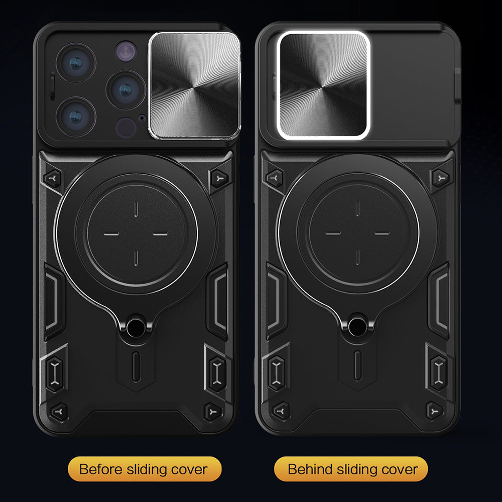 Θήκη για Apple iPhone 16 Pro, Techsuit, CamGuard Pro, Μωβ