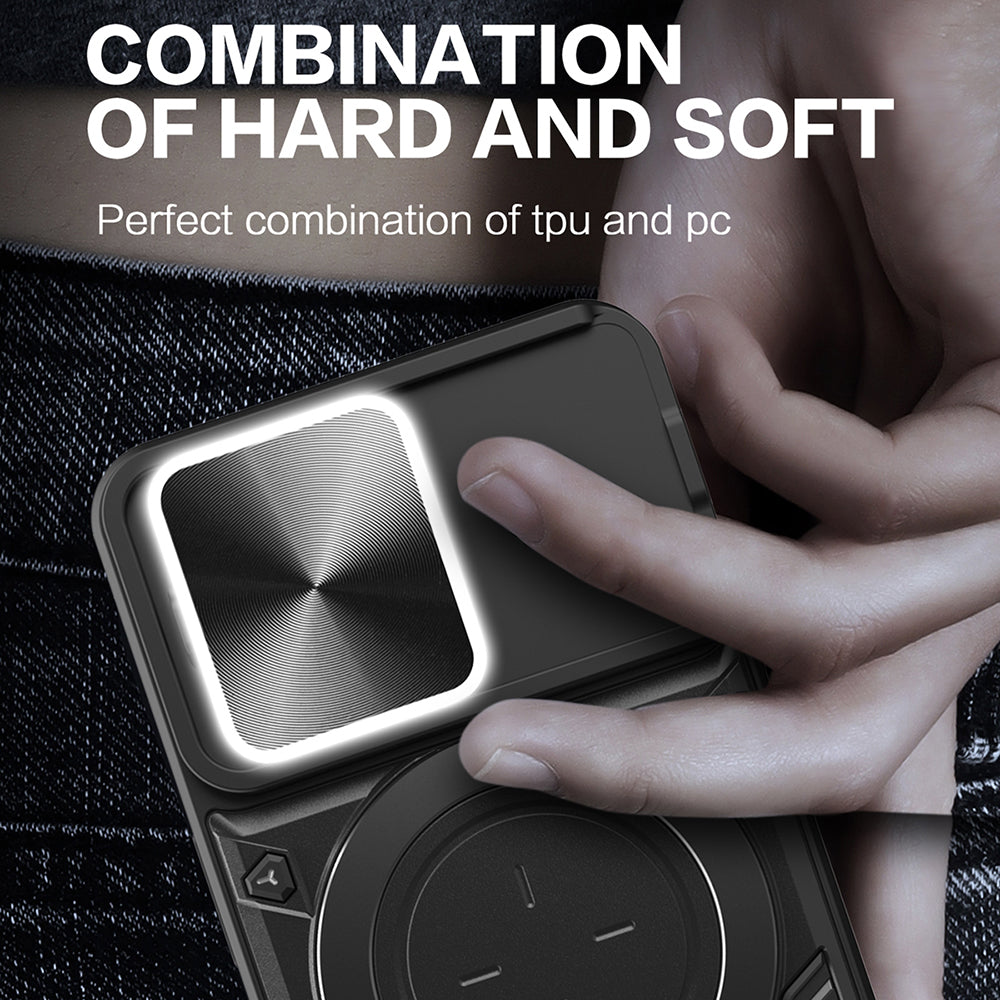 Θήκη για Apple iPhone 16 Pro, Techsuit, CamGuard Pro, Μωβ