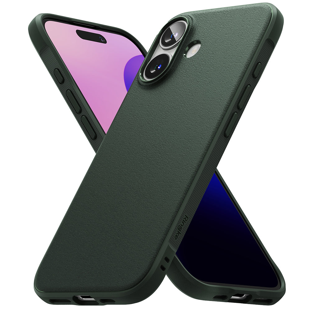 Θήκη για Apple iPhone 16, Ringke, Όνυξ, Σκούρο Πράσινο