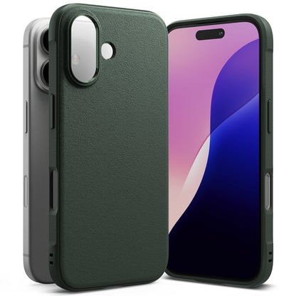 Θήκη για Apple iPhone 16, Ringke, Όνυξ, Σκούρο Πράσινο