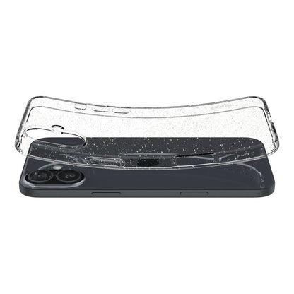 Θήκη για Apple iPhone 16, Spigen, Liquid Crystal Glitter, Διαφανής ACS08192