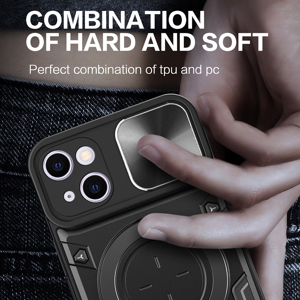 Θήκη για Apple iPhone 16, Techsuit, CamGuard Pro, Μωβ