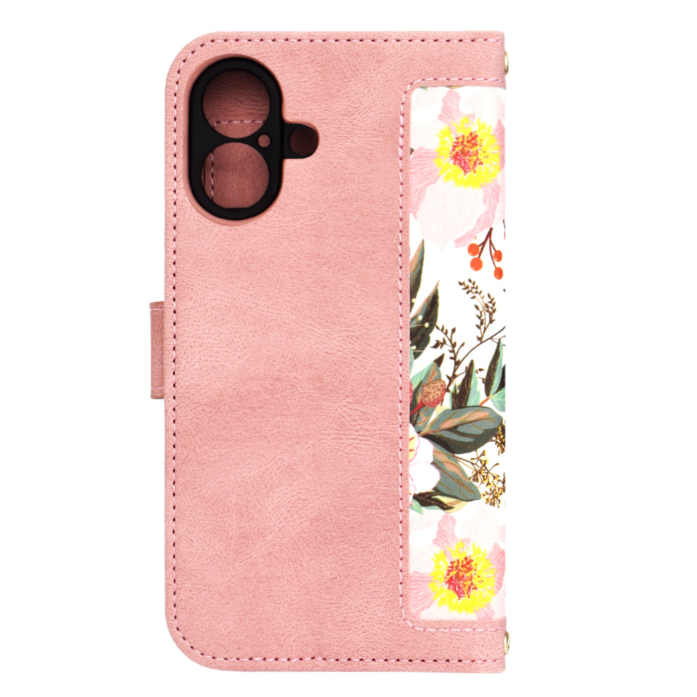 Θήκη για Apple iPhone 16, Techsuit, FlipCraft, Ροζ