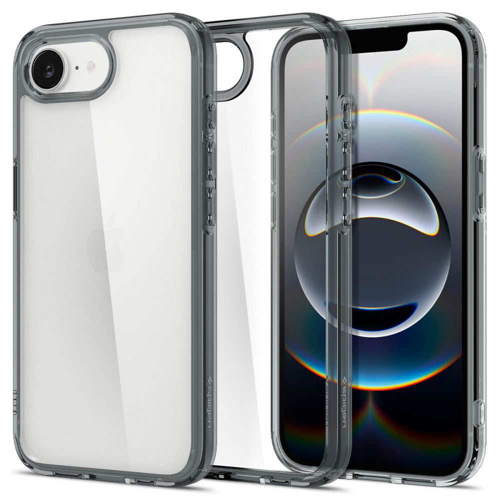 Θήκη για Apple iPhone 17e / 16e, Spigen, Ultra Hybrid, Καπνού