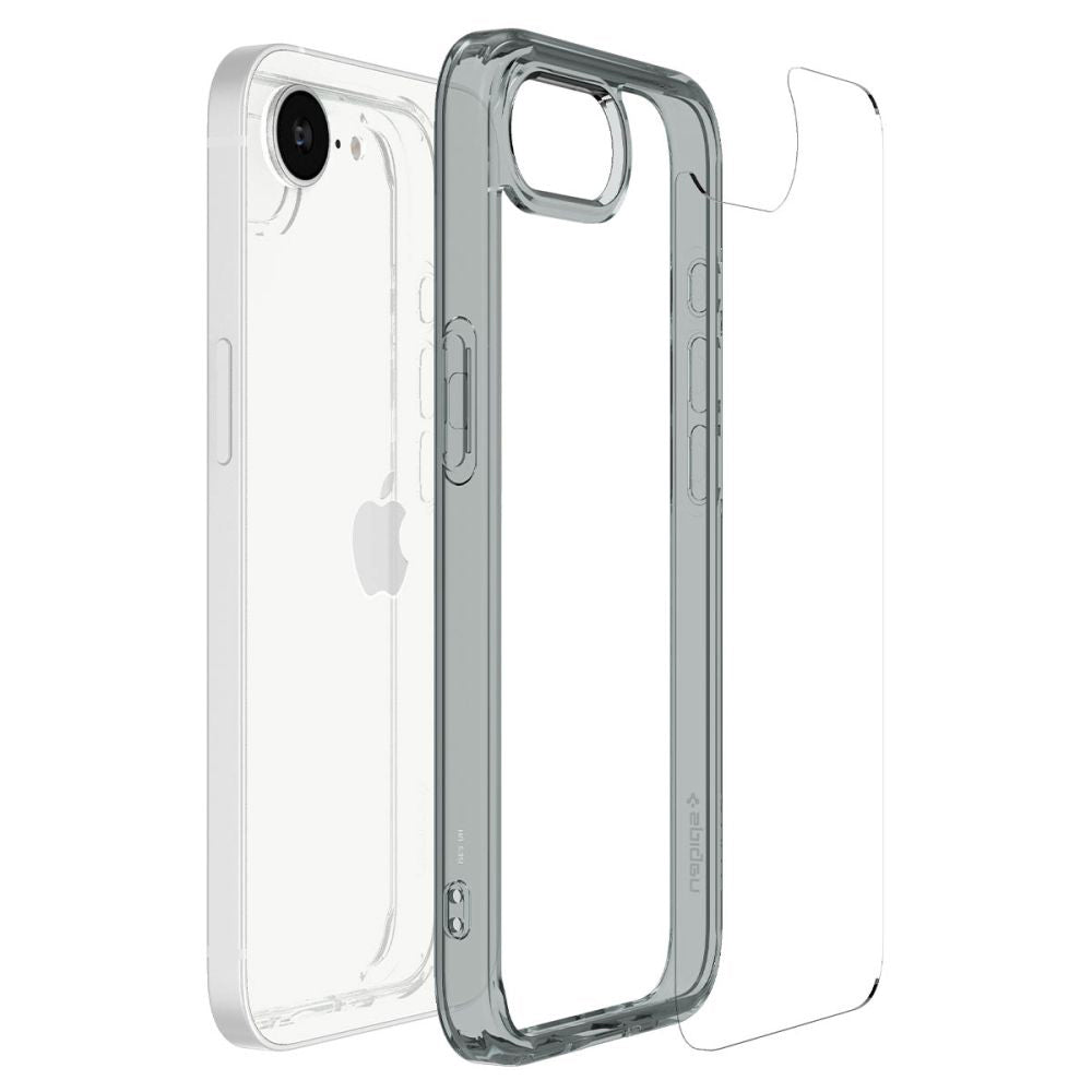 Θήκη για Apple iPhone 17e / 16e, Spigen, Ultra Hybrid, Καπνού