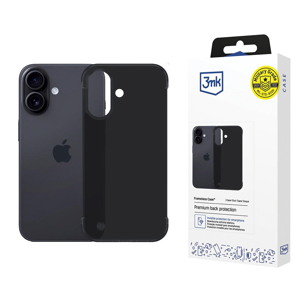 Θήκη για Apple iPhone 17, 3MK, Just20g, Μαύρη