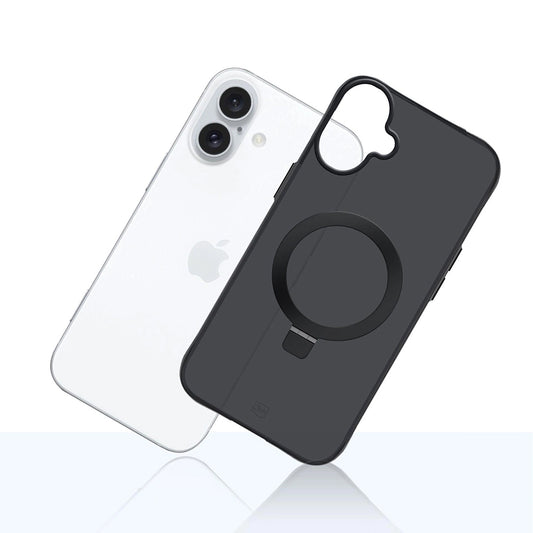 Θήκη για Apple iPhone 17, 3MK, Smoke MagStand, Μαύρη