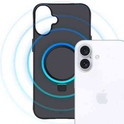 Θήκη για Apple iPhone 17, 3MK, Smoke MagStand, Μαύρη