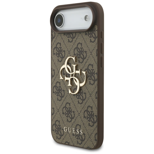Θήκη για Apple iPhone 17 Air, Guess, 4G Big Logo, Καφέ
