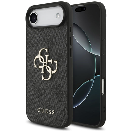 Θήκη για Apple iPhone 17 Air, Guess, 4G Big Logo, Μαύρη