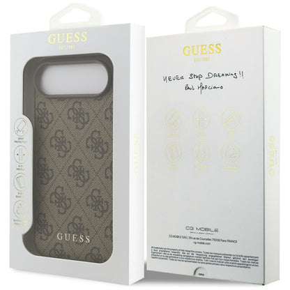 Θήκη για Apple iPhone 17 Air, Guess, 4G Classic, Καφέ