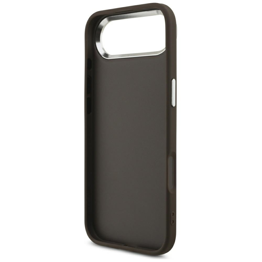 Θήκη για Apple iPhone 17 Air, Guess, Big 4G Logo Classic, Καφέ Ασημί